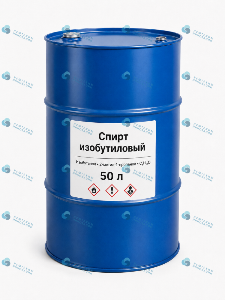 Спирт изобутиловый, бочка 50 л