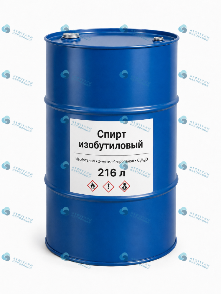 Спирт изобутиловый, бочка 216 л