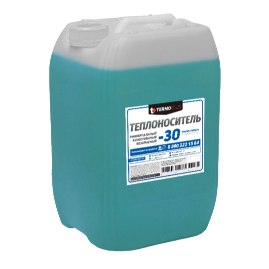 Теплоноситель "TERMOPLUS" -30 ECO PROPYLENE, в канистре 10 кг (ПГ USP)