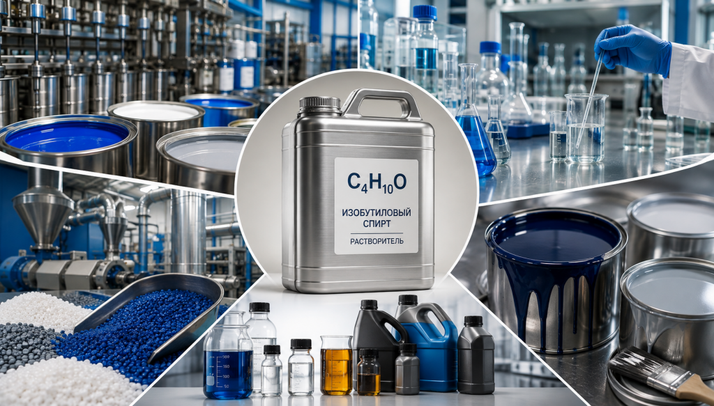 Применение изобутилового спирта в качестве промышленного растворителя