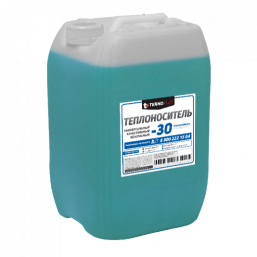Теплоноситель "TERMOPLUS" -30 ETHYLENE, в канистре 10 кг (МЭГ)